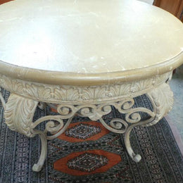 Vintage Cast Iron Side table