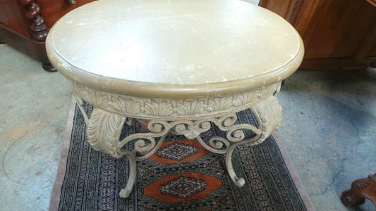 Vintage Cast Iron Side table