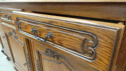 Large French Oak Sideboard-2 | Antique & Vintage | Moonee Ponds Antiques | Australia Wide Delivery
