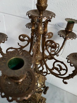 Pair of French Antique Bronze Candelabras | Antique & Vintage | Moonee Ponds Antiques | Australia Wide Delivery