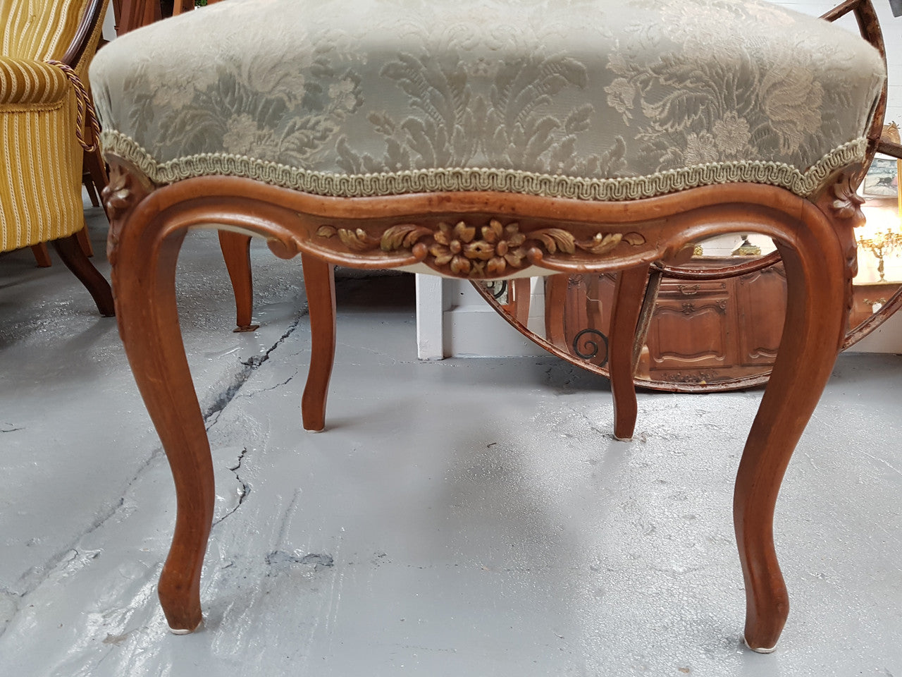 French Louis XV Style Bedroom Chair | Antique & Vintage | Moonee Ponds Antiques | Australia Wide Delivery