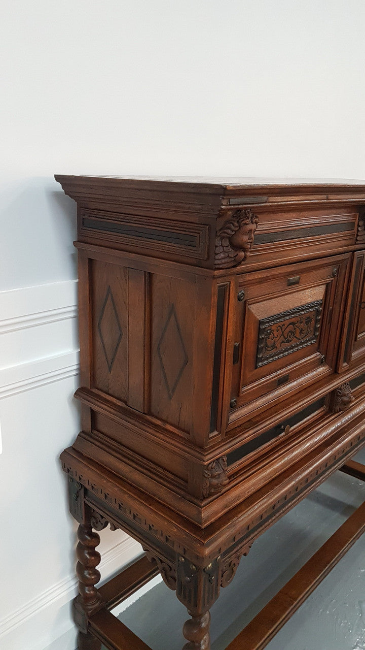 Italian 18th Century Carved Sideboard