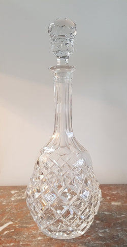 Cut Glass Decanter Bottle | Antique & Vintage | Moonee Ponds Antiques | Australia Wide Delivery