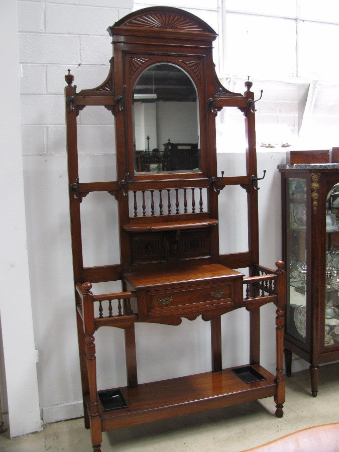 Grand Victorian Hall stand | Antique & Vintage | Moonee Ponds Antiques | Australia Wide Delivery