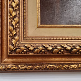 Sourced in France is the beautiful  still life oil painting on canvas, of a bird, rabbit and deer. Framed in a beautiful ornate gilt frame and in good original condition.