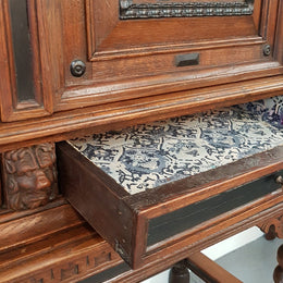 Italian 18th Century Carved Sideboard