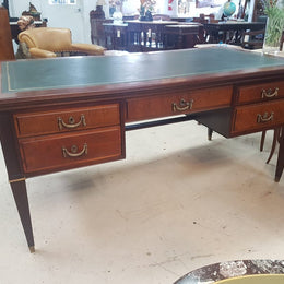 French Mahogany Partners Desk