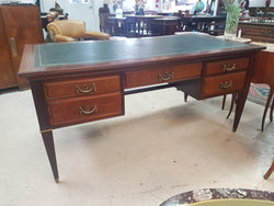 French Mahogany Partners Desk | Antique & Vintage | Moonee Ponds Antiques | Australia Wide Delivery