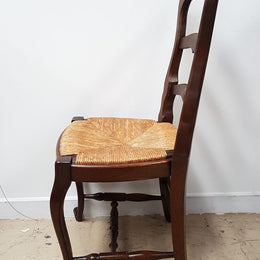 Set Of 12 French Ladder Back Chairs