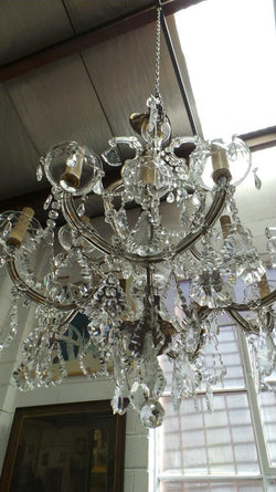 Elegant Parisian Chandelier | Antique & Vintage | Moonee Ponds Antiques | Australia Wide Delivery
