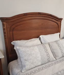 Fabulous French Walnut Queen Bed | Antique & Vintage | Moonee Ponds Antiques | Australia Wide Delivery