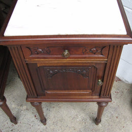 Pair Of French Mahogany Bedsides