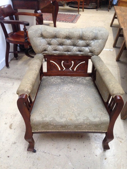 Edwardian Arts and Crafts Style Armchair