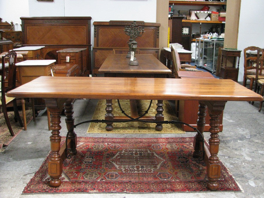 Lovely French Walnut Table -Desk | Antique & Vintage | Moonee Ponds Antiques | Australia Wide Delivery