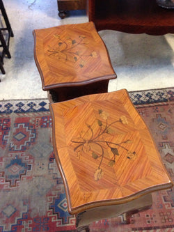 Pair French Commode Style Bedside Cabinets | Antique & Vintage | Moonee Ponds Antiques | Australia Wide Delivery