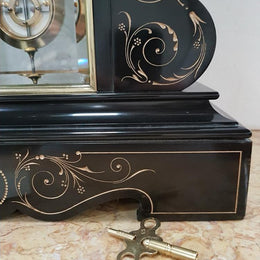 Victorian Mantle Case Clock