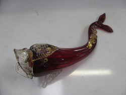 Venetian Ruby Glass Fish | Antique & Vintage | Moonee Ponds Antiques | Australia Wide Delivery