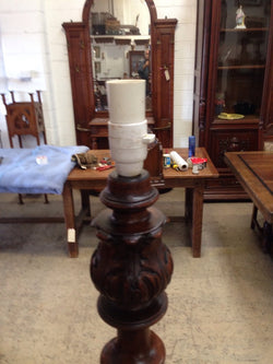 French Walnut Standard Lamp | Antique & Vintage | Moonee Ponds Antiques | Australia Wide Delivery