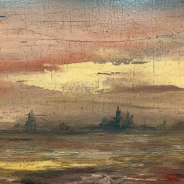 Beautiful Framed Oil On Canvas