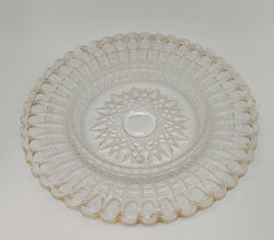 Victorian Etched Glass Top Cheese Butter Dish | Antique & Vintage | Moonee Ponds Antiques | Australia Wide Delivery