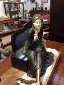 Menneville Art Deco Sculpture | Antique & Vintage | Moonee Ponds Antiques | Australia Wide Delivery