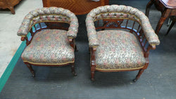 Gents & Ladies Tub Chairs | Antique & Vintage | Moonee Ponds Antiques | Australia Wide Delivery