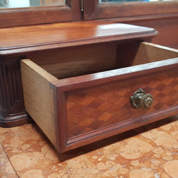 Rare French Mahogany Louis XVI Dressing Table