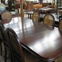 Set Of Eight Empire Style Dining Chairs