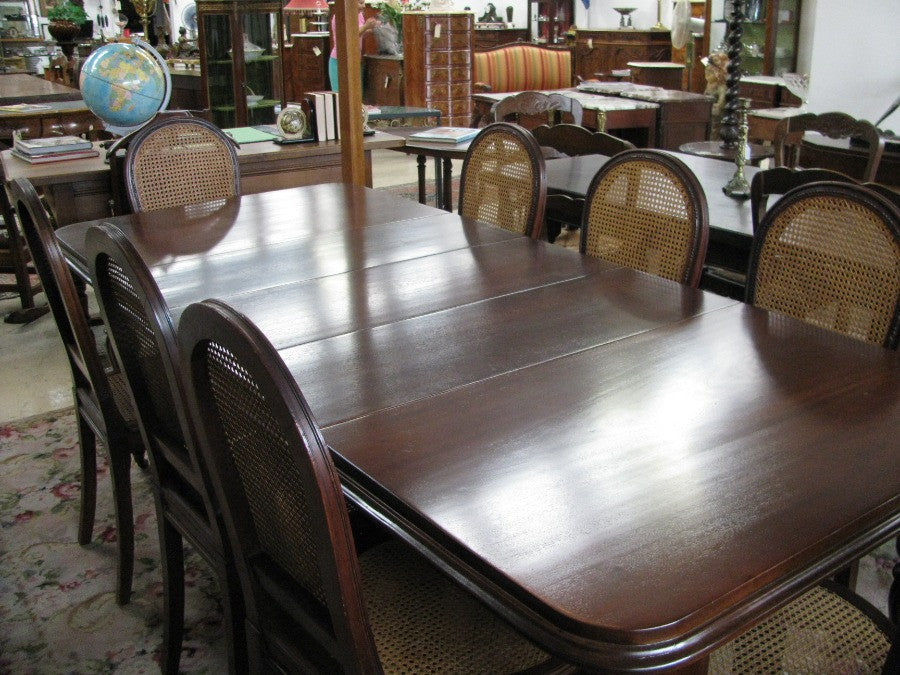 Set Of Eight Empire Style Dining Chairs