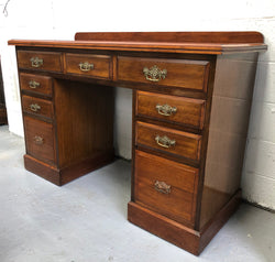 Fabulous Small Size Walnut Desk | Antique & Vintage | Moonee Ponds Antiques | Australia Wide Delivery