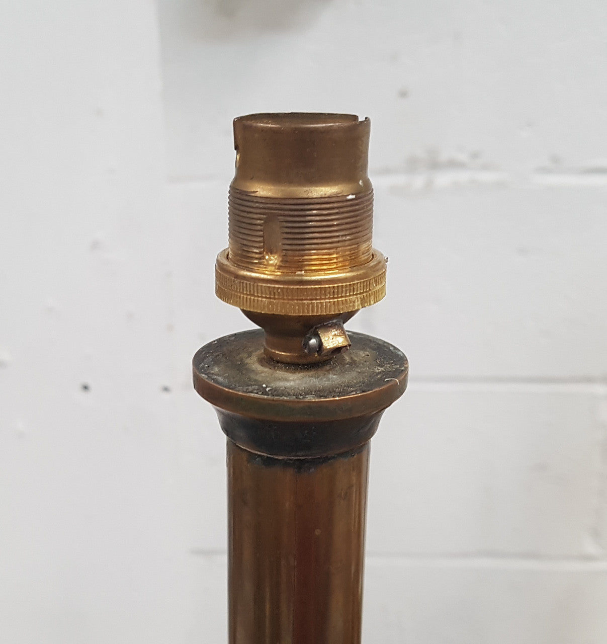 Victorian Brass Standard lamp