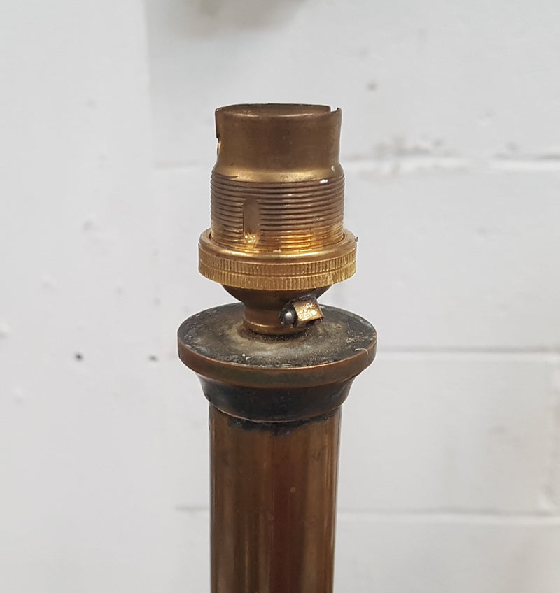 Victorian Brass Standard lamp