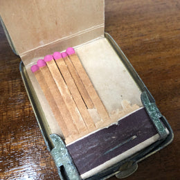 Antique Deco Style Match Holder