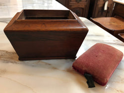 Victorian Sewing Aide Box With Needle Cushion | Antique & Vintage | Moonee Ponds Antiques | Australia Wide Delivery