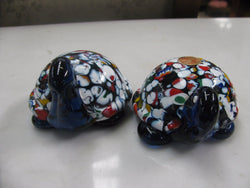 Pair Of Murano Glass Turtles | Antique & Vintage | Moonee Ponds Antiques | Australia Wide Delivery