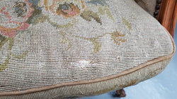 French Wing Back Tapestry Arm Chair | Antique & Vintage | Moonee Ponds Antiques | Australia Wide Delivery
