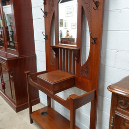 Australian Arts and Crafts Hall Stand