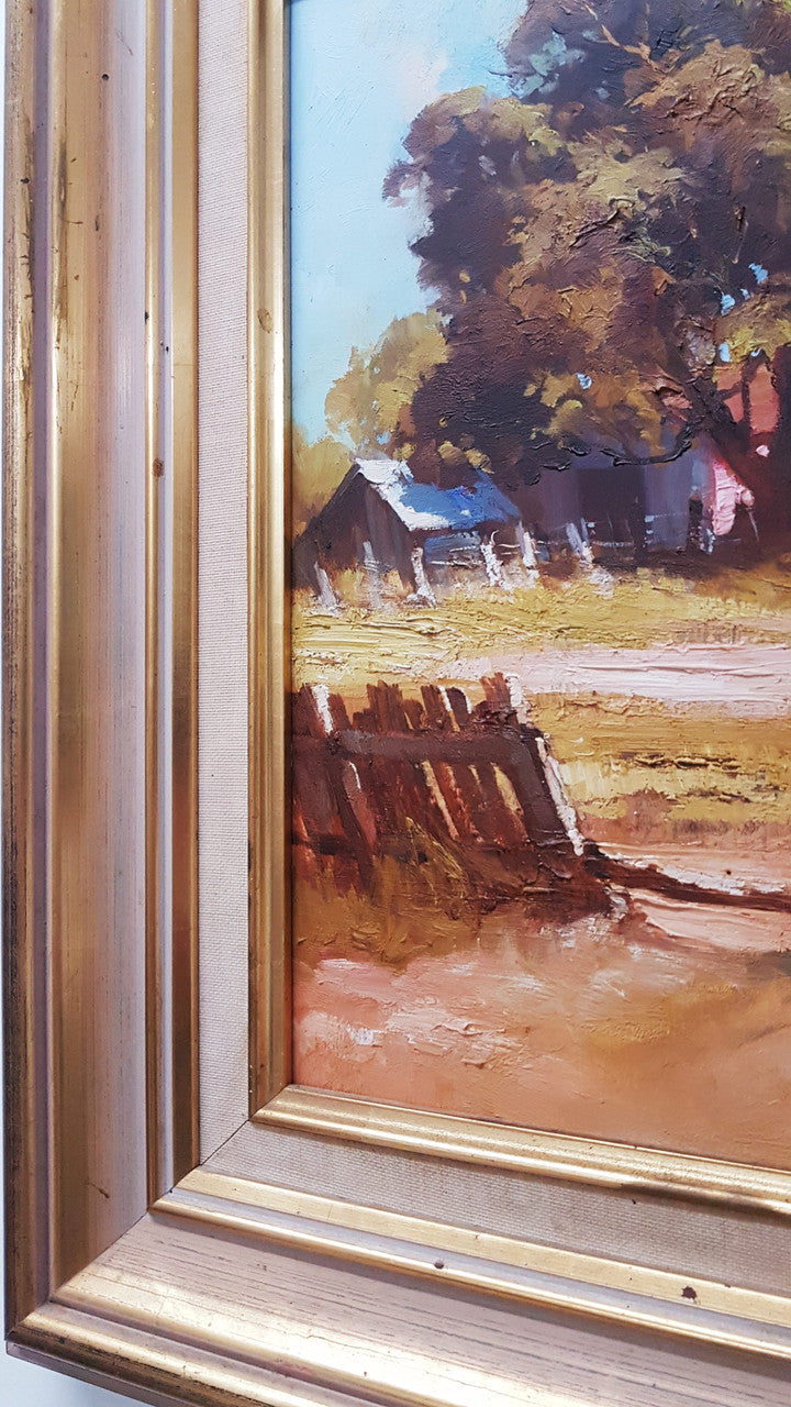 D'Arcy W. Doyle "The Cricket Match" Oil Painting | Antique & Vintage | Moonee Ponds Antiques | Australia Wide Delivery