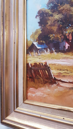 D'Arcy W. Doyle "The Cricket Match" Oil Painting | Antique & Vintage | Moonee Ponds Antiques | Australia Wide Delivery