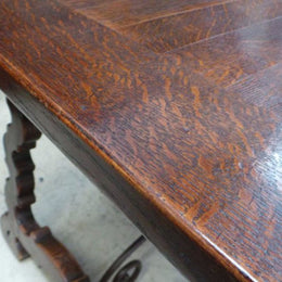 French Oak Spanish Style Desk