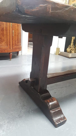 Early 19th Century French Solid Oak Refectory Dining Table | Antique & Vintage | Moonee Ponds Antiques | Australia Wide Delivery