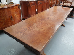 Superb 18th Century French Oak Pedestal Refectory Table | Antique & Vintage | Moonee Ponds Antiques | Australia Wide Delivery