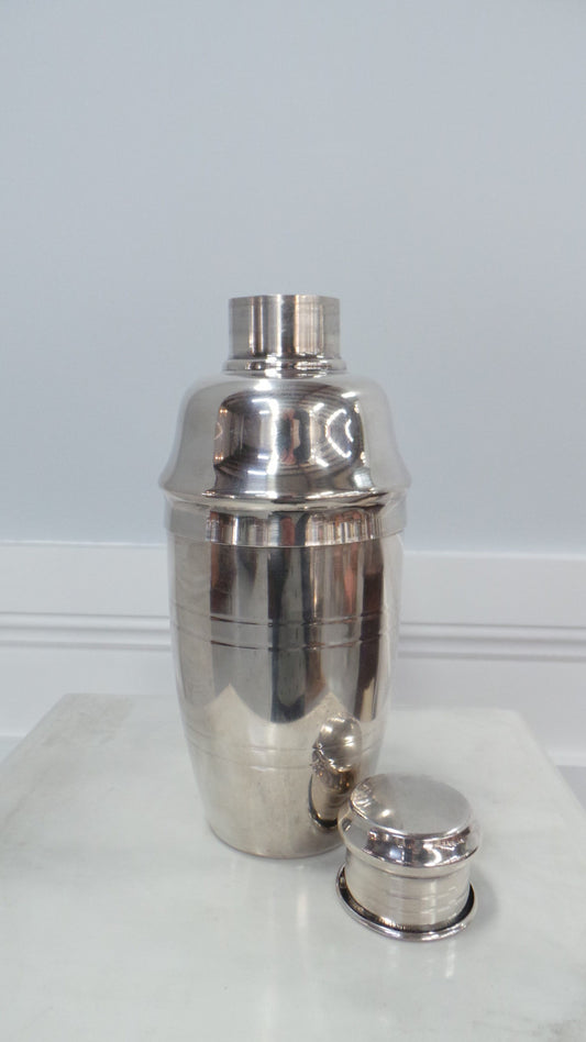 Silver Plated Art Deco Cocktail Shaker