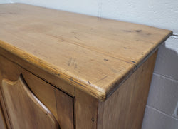 Lovely Victorian Pine Shield Cupboard | Antique & Vintage | Moonee Ponds Antiques | Australia Wide Delivery