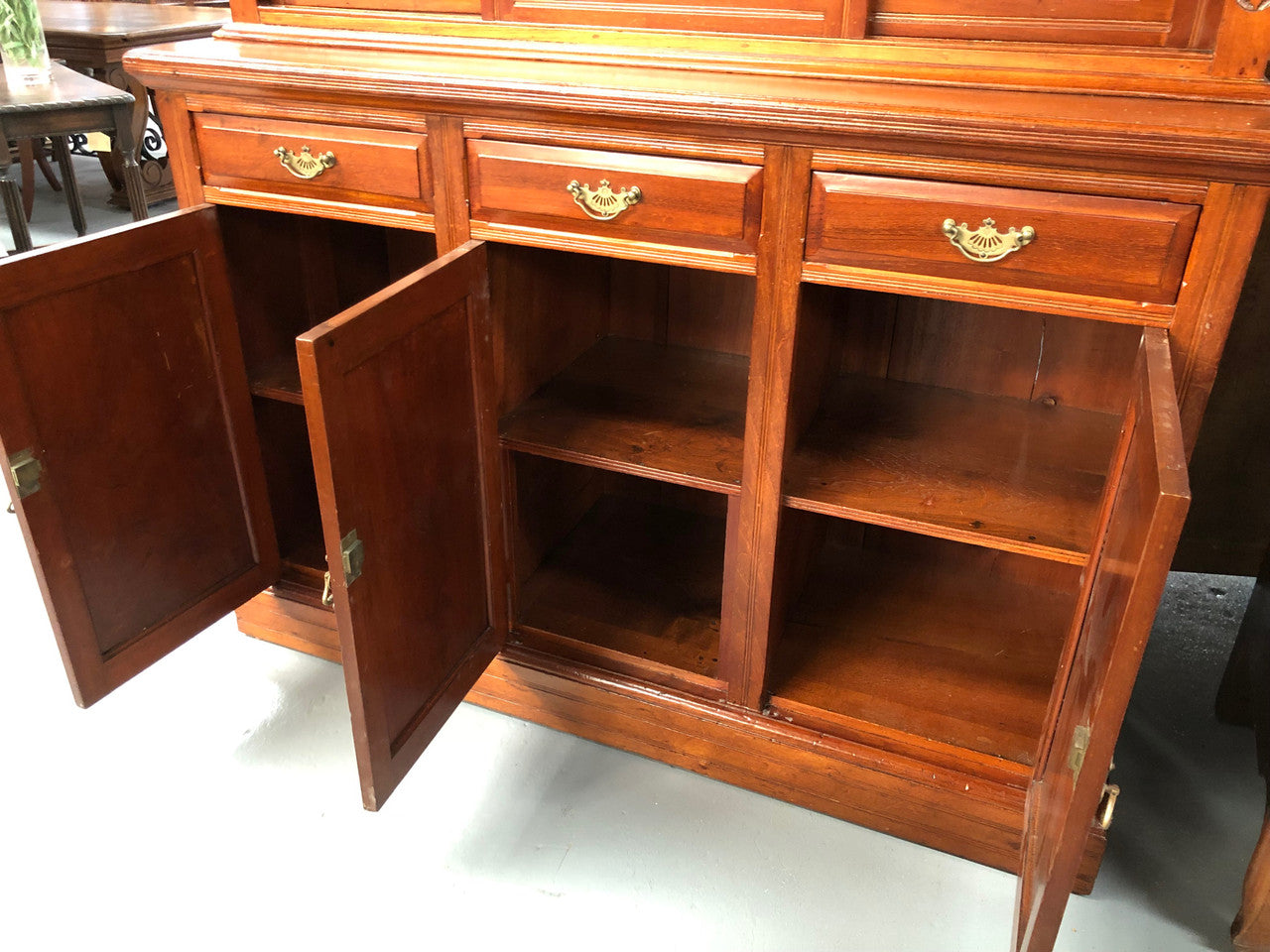 Attractive Late Victorian-Edwardian Cedar Book Case | Antique & Vintage | Moonee Ponds Antiques | Australia Wide Delivery