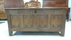 Antique French Oak Coffer-Chest | Antique & Vintage | Moonee Ponds Antiques | Australia Wide Delivery