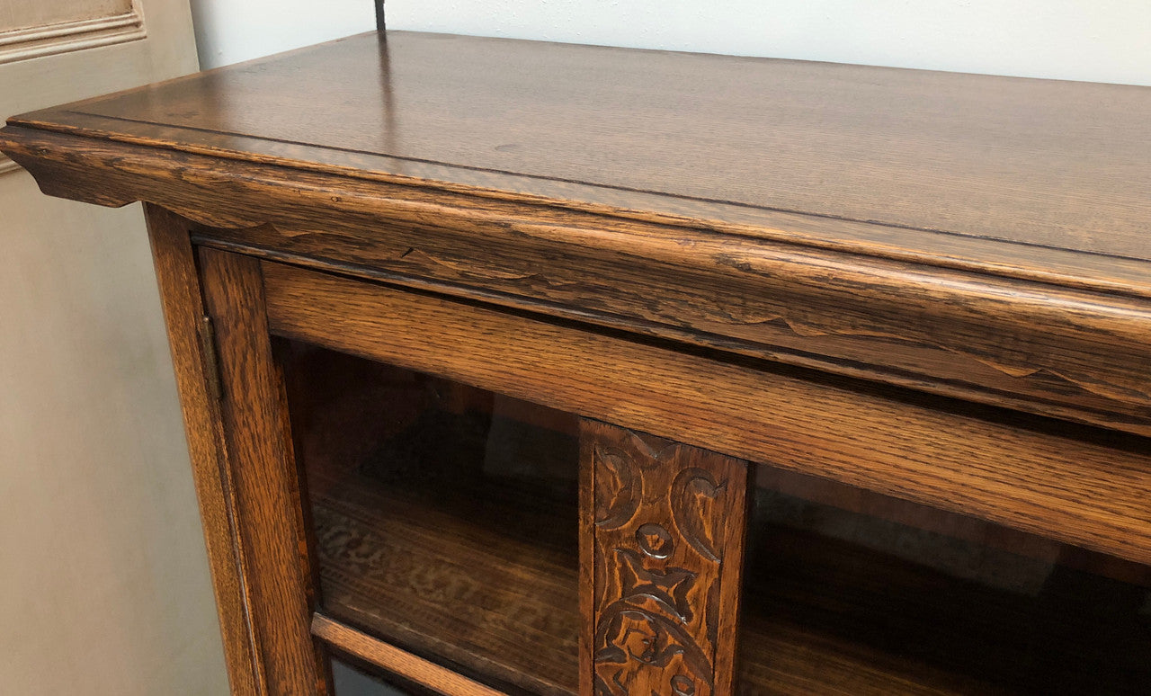 Two Door Bookcase Sourced From France | Antique & Vintage | Moonee Ponds Antiques | Australia Wide Delivery