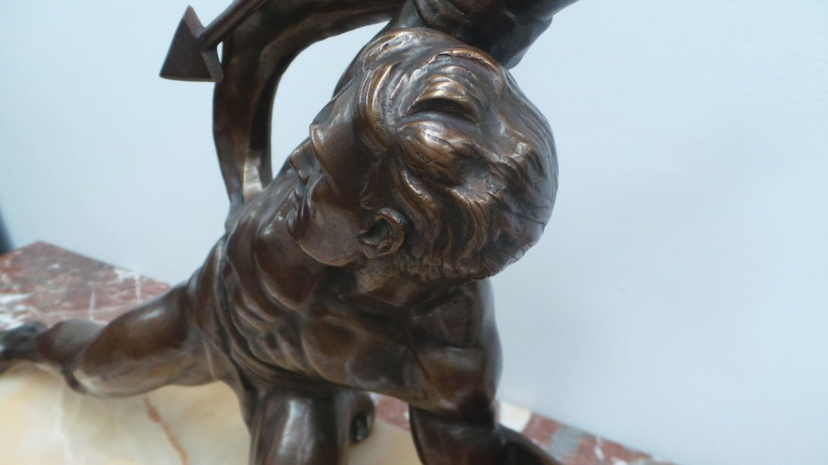 A Large French Art Deco Signed Bronze Statue | Antique & Vintage | Moonee Ponds Antiques | Australia Wide Delivery