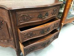 Beautiful French Oak Carved Commode | Antique & Vintage | Moonee Ponds Antiques | Australia Wide Delivery