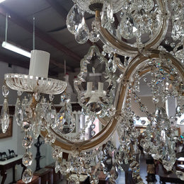French Parisian Cage Chandelier